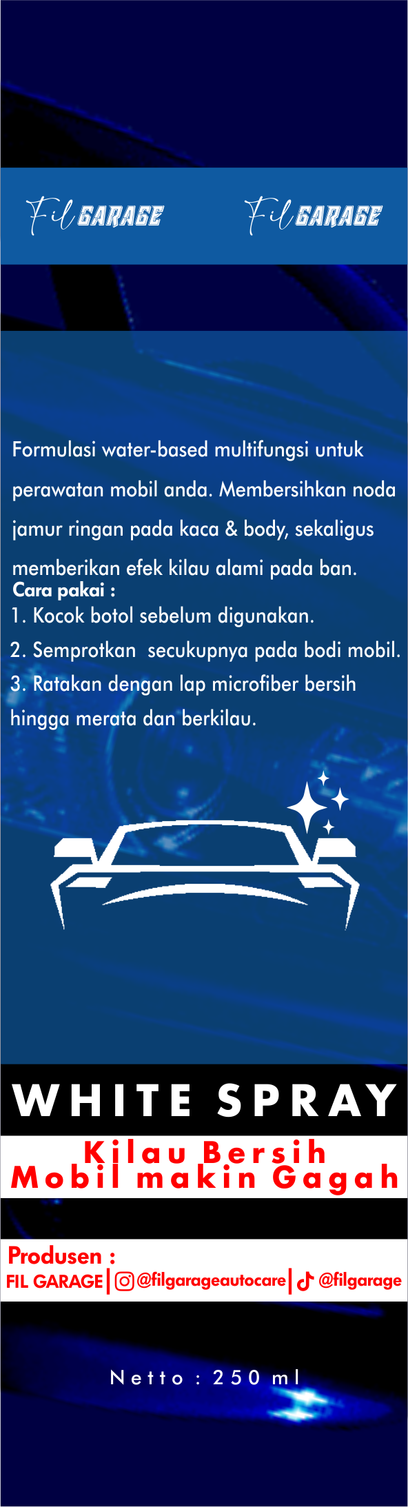 Water-Based Body Shine